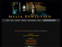 Tablet Screenshot of meliabensussen.com